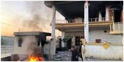 ببینید | لحظه حملهٔ پهپادی به فرودگاهی در سلیمانیه عراق | ۶ نفر کشته شدند