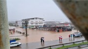 تصاویر اختصاصی همشهری آنلاین از سیلاب آستارا | خروش سیل ۲۰ مصدوم به جا گذاشت