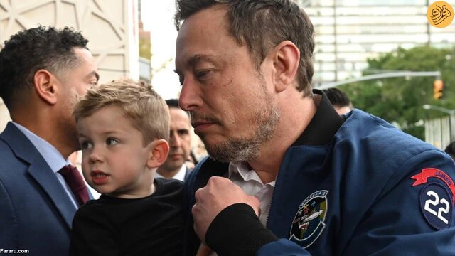 ایلان ماسک با بچه‌اش به دیدار اردوغان رفت