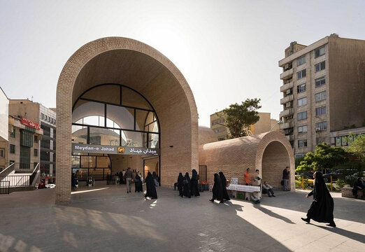 ایستگاه مترو جهاد تهران در فهرست نامزدهای جایزۀ معتبر جهانی