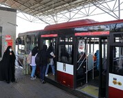 فرار ۷۰ درصدی تهرانی ها از پرداخت هزینه بلیت اتوبوس | ۱۵۵ ایستگاه بی آرتی بدون متصدی و دستگاه