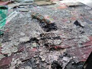 اولین تصاویر انفجار یک ساختمان قدیمی در تهران | ۹ نفر مصدوم شدند