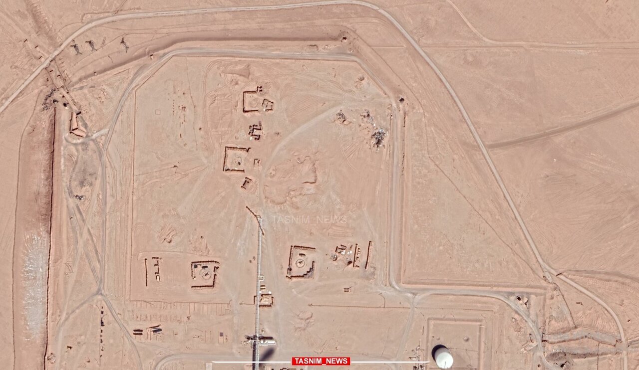اولین تصاویر ماهواره‌ای از تحرکات آمریکایی‌ها در بزرگترین میدان گازی سوریه | توسعه ساخت‌وساز برای غارت بیشتر
