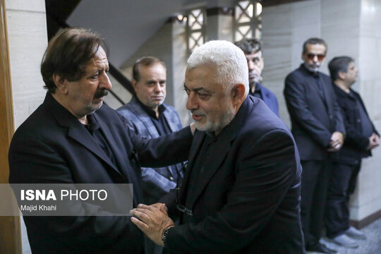 مراسم ختم مادر مجید مجیدی