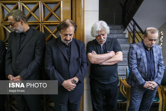 مراسم ختم مادر مجید مجیدی