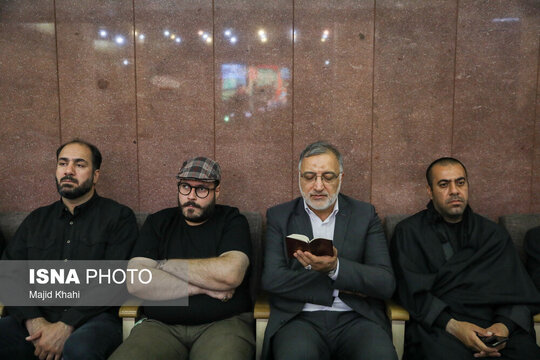 مراسم ختم مادر مجید مجیدی