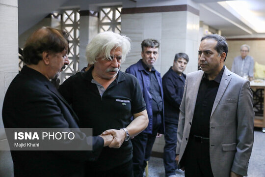 مراسم ختم مادر مجید مجیدی