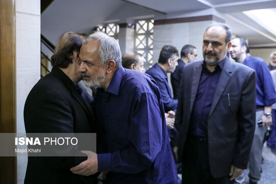 مراسم ختم مادر مجید مجیدی