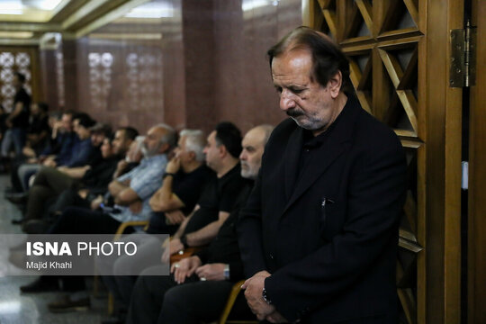 مراسم ختم مادر مجید مجیدی