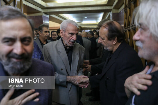 مراسم ختم مادر مجید مجیدی