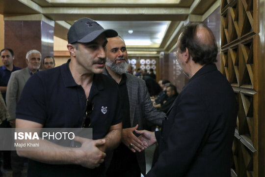 مراسم ختم مادر مجید مجیدی