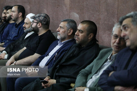 مراسم ختم مادر مجید مجیدی