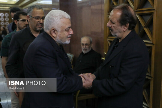 مراسم ختم مادر مجید مجیدی