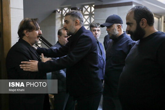 مراسم ختم مادر مجید مجیدی