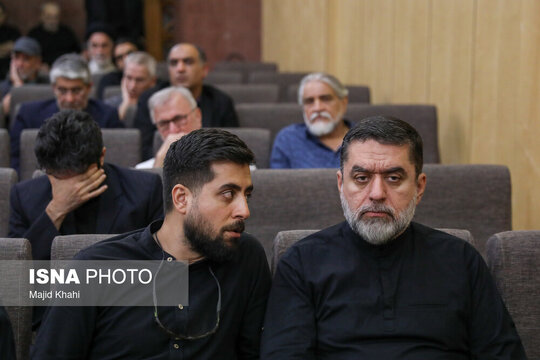 مراسم ختم مادر مجید مجیدی