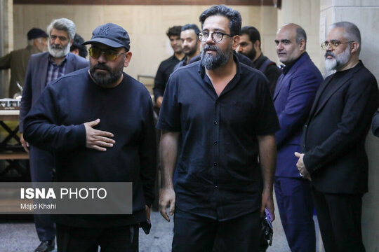 مراسم ختم مادر مجید مجیدی