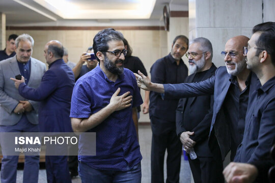 مراسم ختم مادر مجید مجیدی