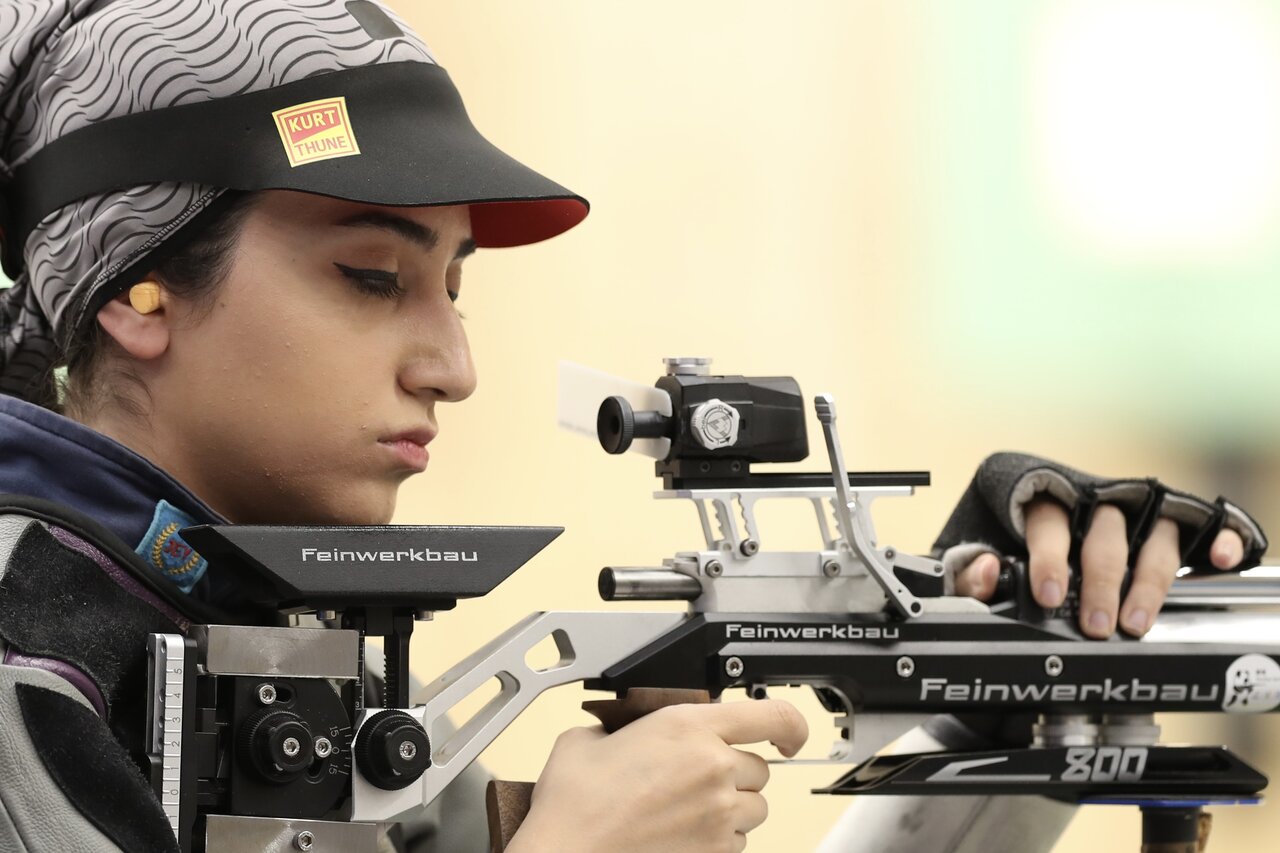 تیراندازی تفنگ بادی