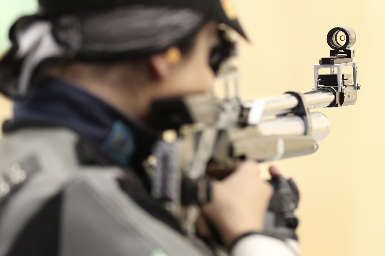 تیراندازی تفنگ بادی