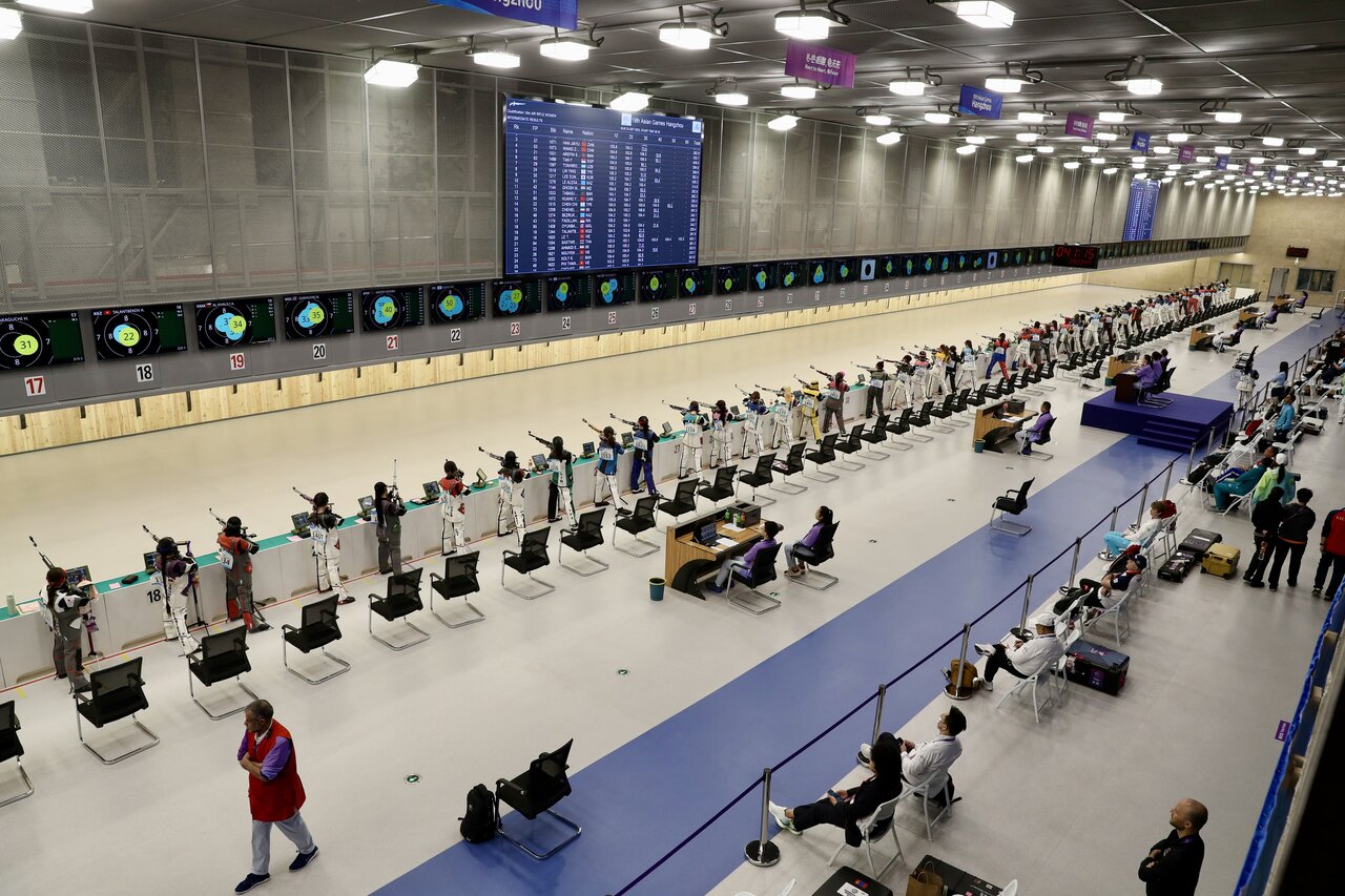 تیراندازی تفنگ بادی