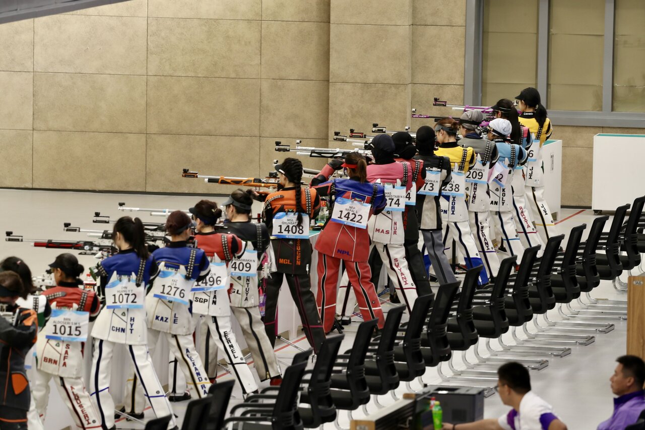 تیراندازی تفنگ بادی