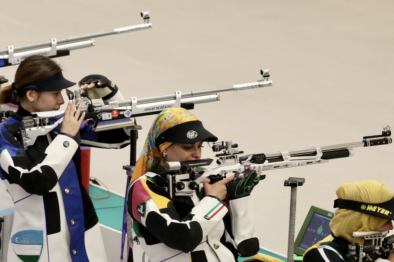 تیراندازی تفنگ بادی