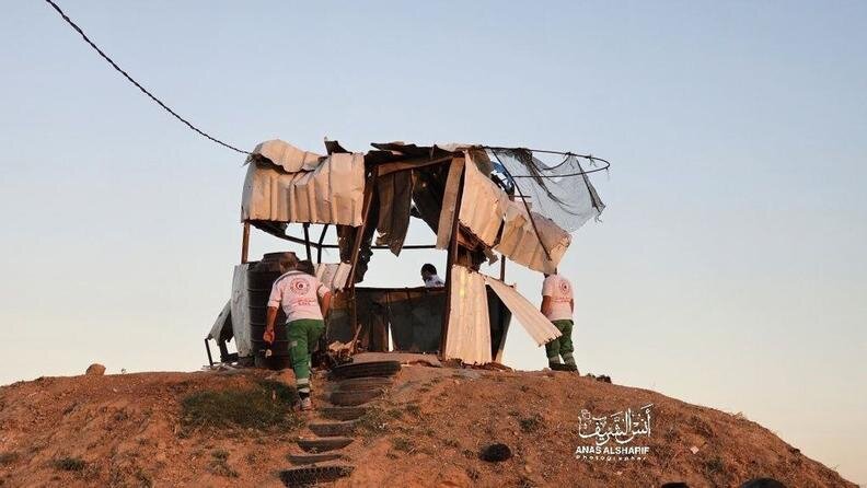 حمله هوایی رژیم صهیونیستی به بخش‌هایی از غزه