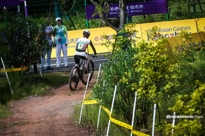 بازی های آسیایی| کسب مدال برنز دوچرخه سواری کوهستان