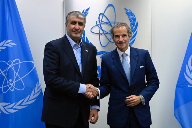 نخستین دیدار اسلامی با مدیرکل آژانس بین‌المللی انرژی اتمی پس از گزارش های منفی گروسی