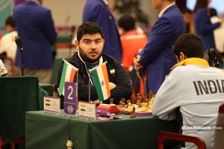 بازی های آسیایی| پیروزی طباطبایی در دور ششم شطرنج