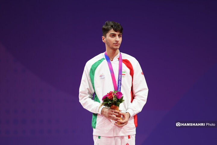 بازی های آسیایی| مدال نقره بر گردن تکواندوکار جوان ایران