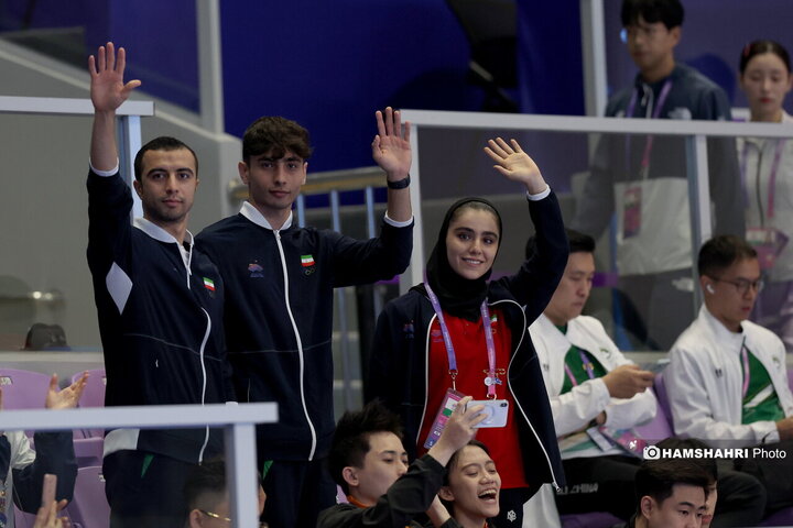 بازی های آسیایی| ملی پوش ووشو ایران به بیمارستان منتقل شد