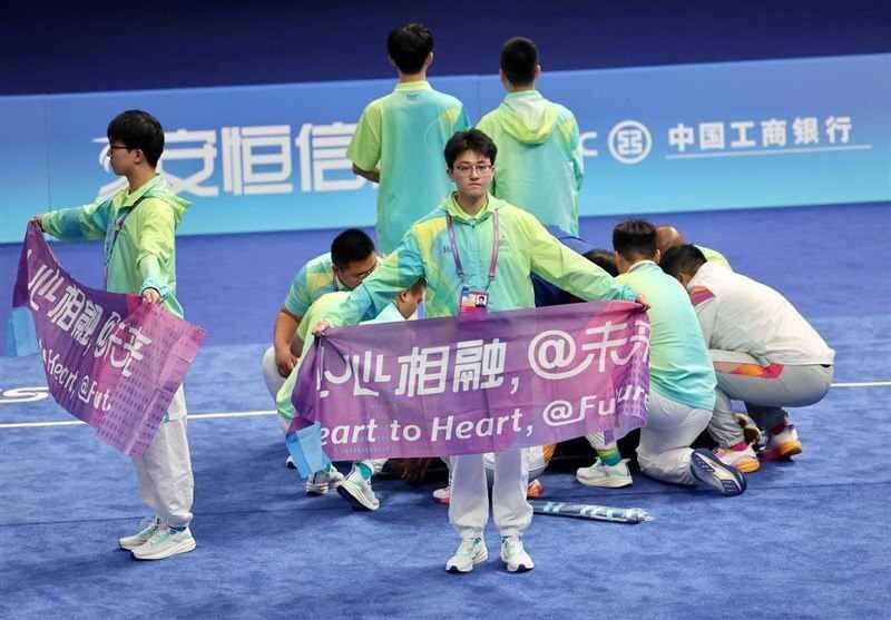 مصدومیت شدید ورزشکار زن ایرانی در بازی های آسیایی | مجریان اینگونه مانع دیدن مصدومیت ورزشکار ایرانی شدند