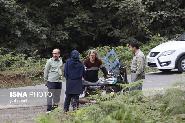 تصاویری جالب از یک زوج جنگل نشین در گیلان | از کودکی با شکار ارتزاق میکردم | صدای اکثر حیوانات جنگلی را شنیده و حتی آنها را از نزدیک دیدهام