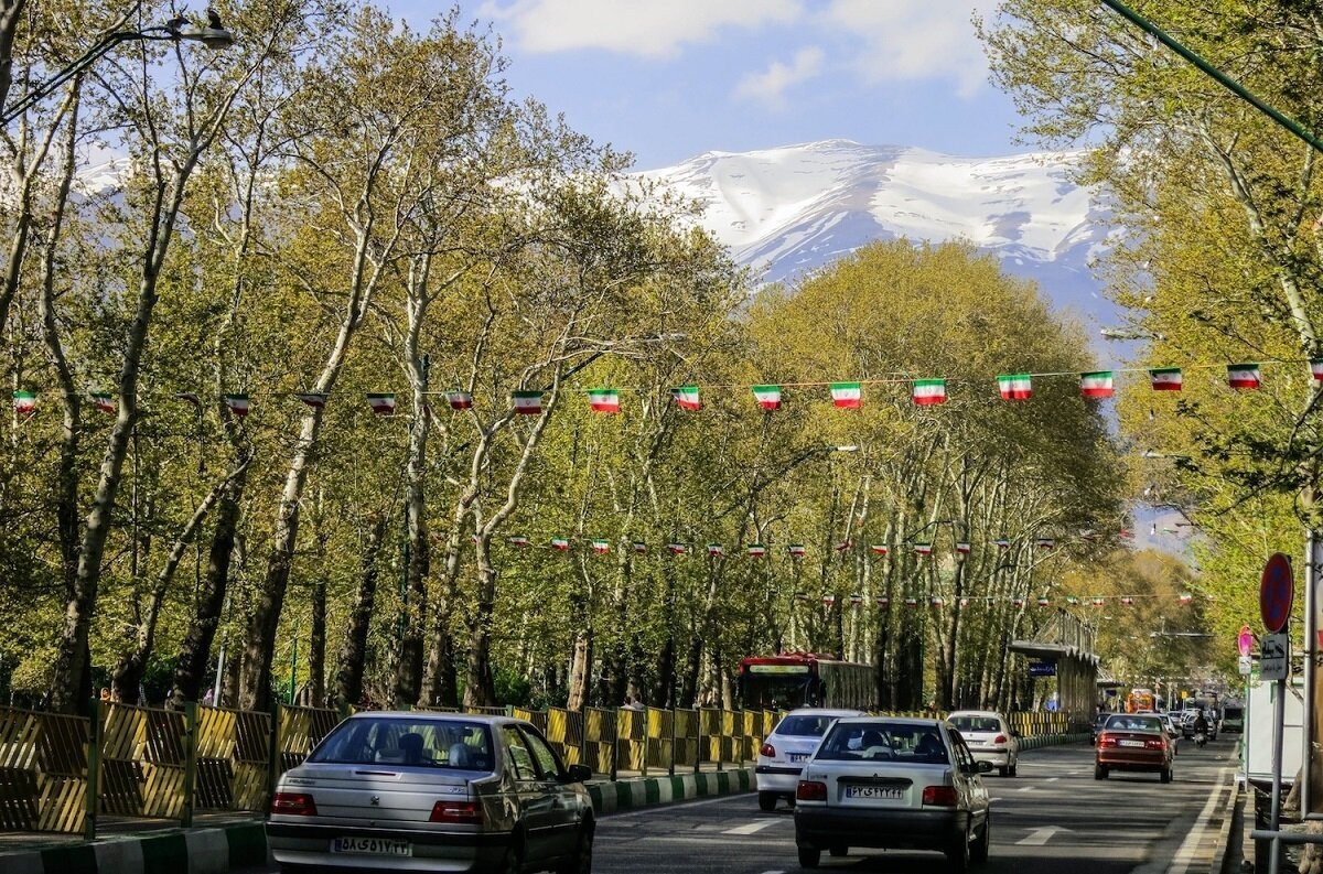 عکسی از زیباترین خانه تهران در خیابان ولیعصر