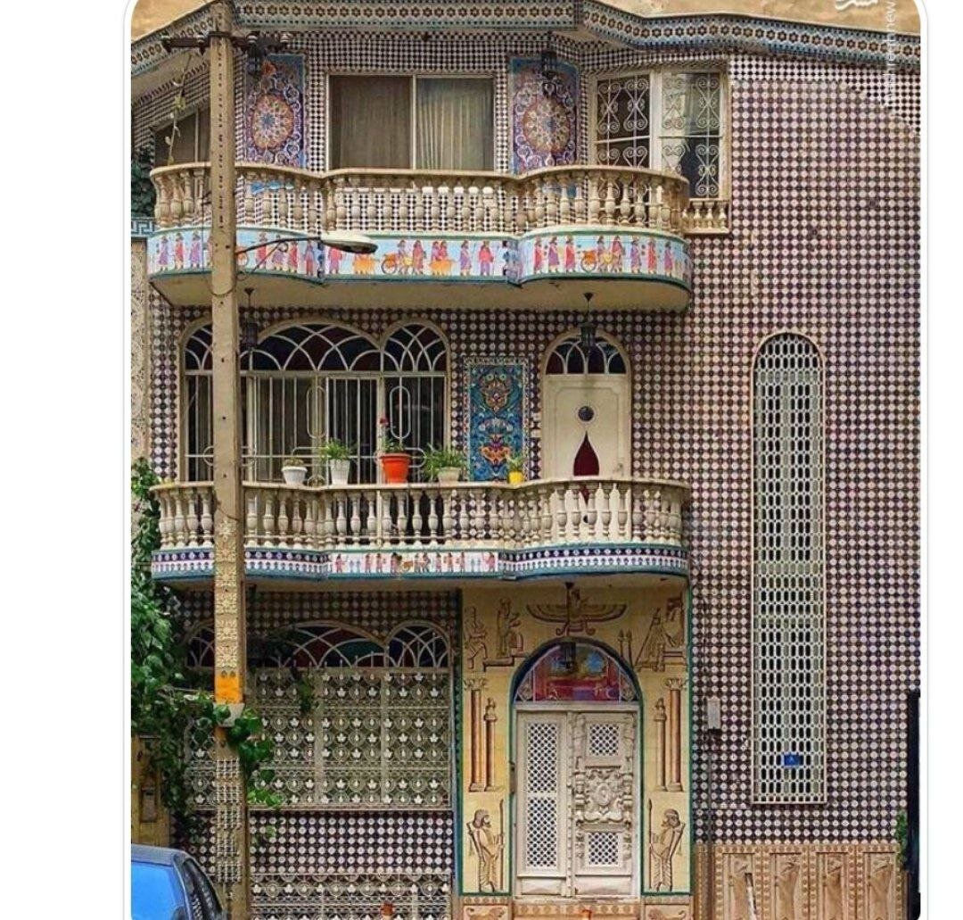 عکسی از زیباترین خانه تهران در خیابان ولیعصر