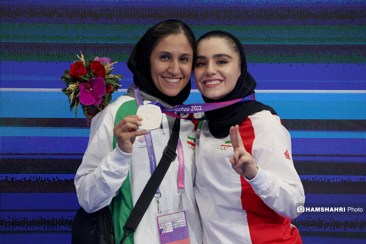 بازی های آسیایی|مدال نقره «زهرا کیانی» برای تالوی ایران