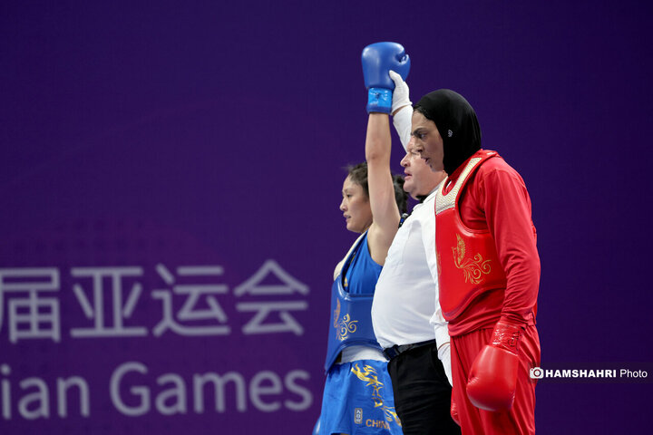 بازی های آسیایی| مدال برنز بر گردن «شهربانو منصوریان»