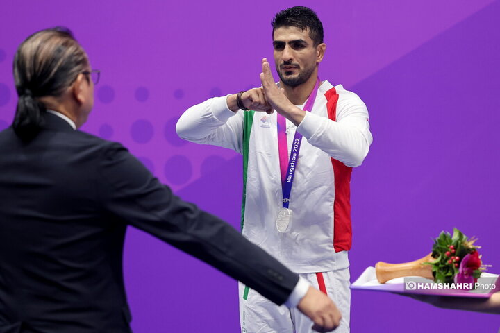 بازی های آسیایی| «سیفی» با مدال نقره، پر افتخارترین ووشو کار تاریخ ایران شد
