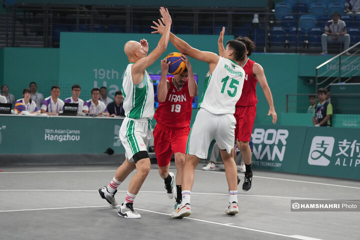 بازی های آسیایی| صعود تیم ملی بسکتبال سه نفره به مرحله بعد