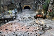 هشدار سقوط سنگ در محورهای کوهستانی مازندران | آخرین وضعیت ترافیک در جاده چالوس