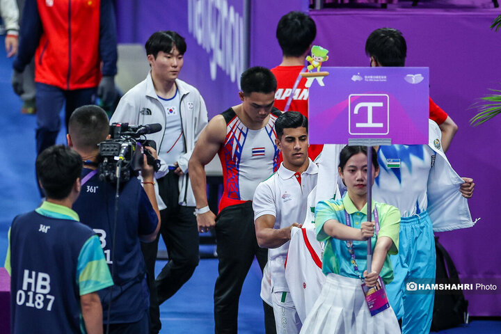 بازی های آسیایی| اولین مدال تاریخ ژیمناستیک ایران