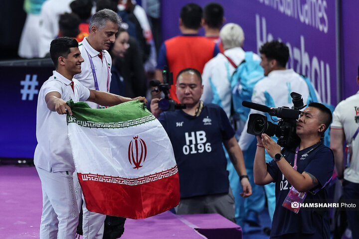 بازی های آسیایی| اولین مدال تاریخ ژیمناستیک ایران