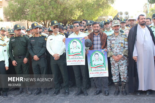 تشییع پیکر مطهر شهید «سعید پناهی فر»