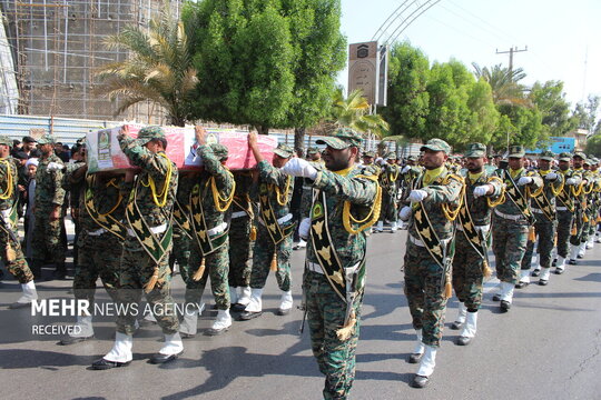 تشییع پیکر مطهر شهید «سعید پناهی فر»