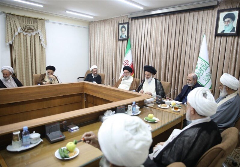 تصاویر سفر علی اکبر احمدیان به قم ؛ نخستین حضور دبیر شورای عالی امنیت ملی در جمع اعضای جامعه مدرسین