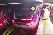 اولین تصاویر کامل ورود آرمیتا گراوند به مترو | فیلم تقطیع شده است؟