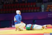 تصاویر حجاب و پوشش دو دختر دیگر مدال آور ایران در رقابت‌های آسیایی