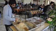 تصاویر لوکس‌ترین تحویل غذا در سلف سرویس دانشکاه‌های کشور