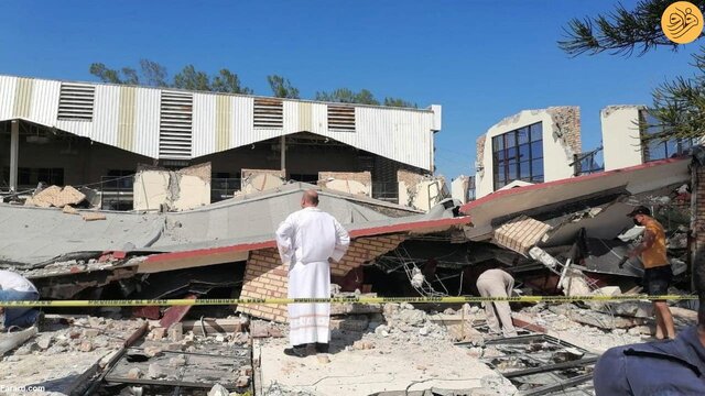 ریزش سقف یک کلیسا؛ ۳۷ نفر کشته و زخمی شدند